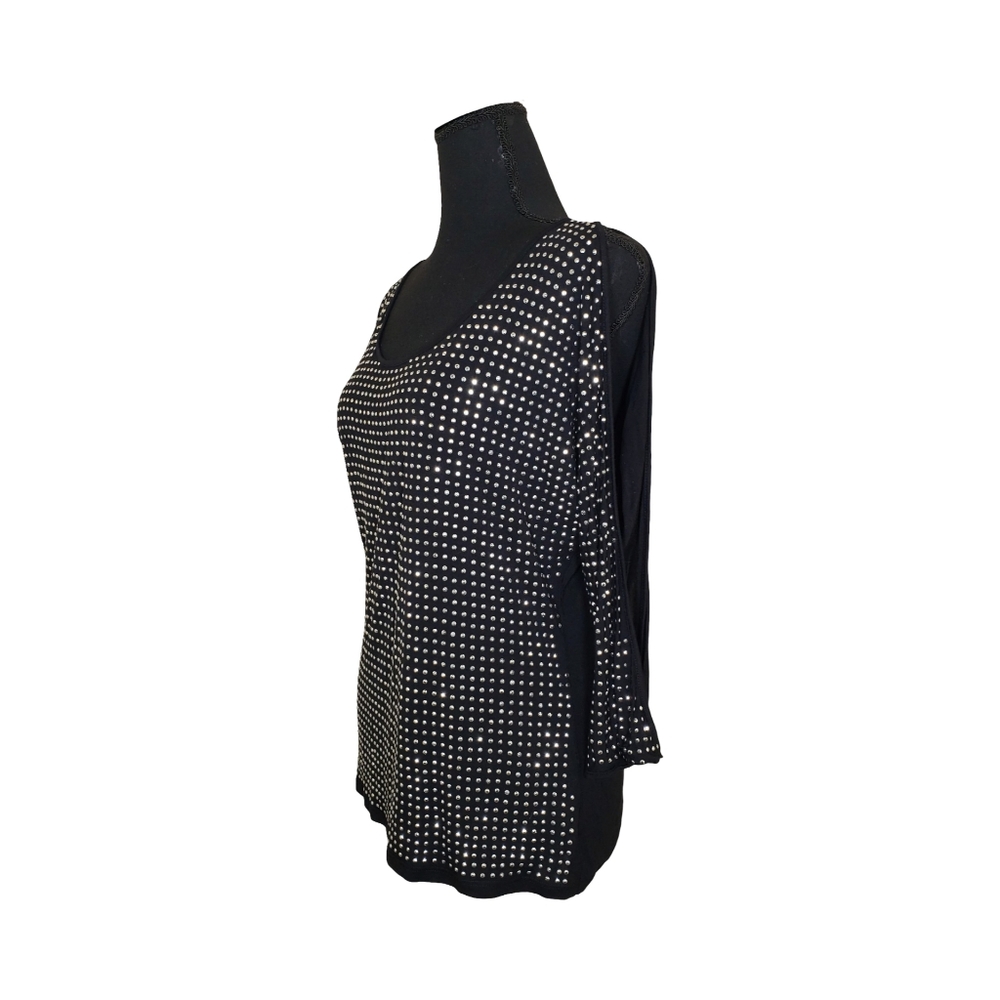 INC Rhinestone Top - Picture 2 of 11
